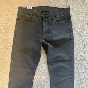Men’s Gray Levi’s 513 NWOT